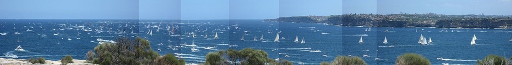 Sydney to Hobart - what a view! © SW